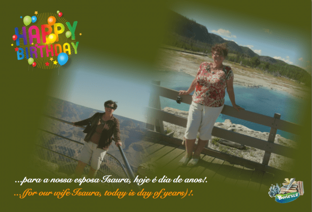 …Happy Birthday, Isaura!.